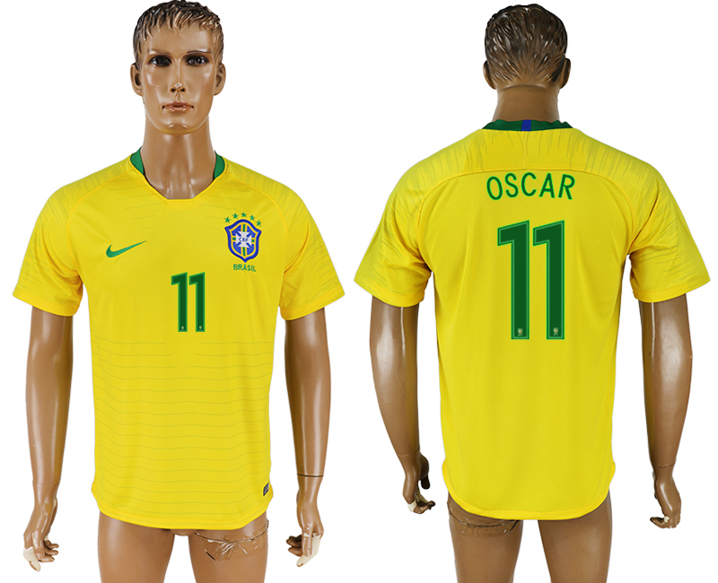 2018 FIFA WORLD CUP BRAZIL #11 OSCAR  Maillot de foot